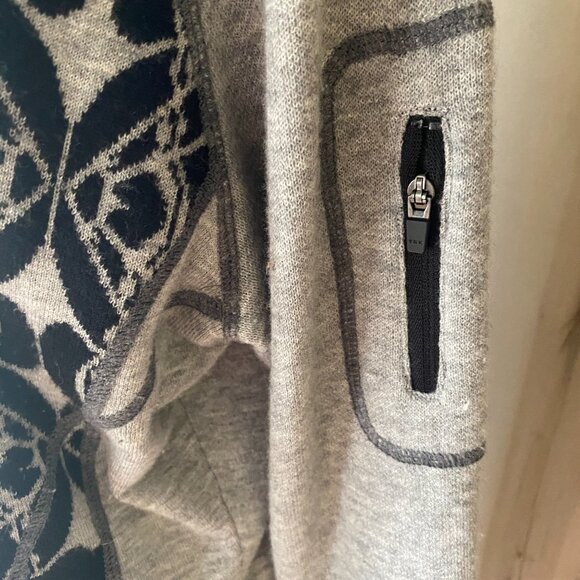 Title Nine Super Power Merino Wool Sweater Dress Mock Neck Long Sleeve XL gray - Picture 7 of 13